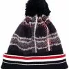 Thom Browne check-pattern beanie