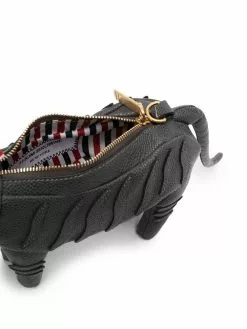 Thom Browne leather tiger crossbody bag