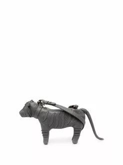 Thom Browne leather tiger crossbody bag