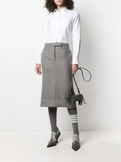 Thom Browne leather tiger crossbody bag