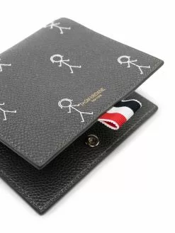 Thom Browne shoulder strap bi-fold wallet