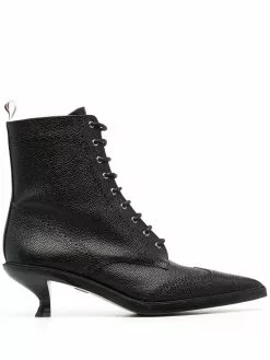 Thom Browne lace-up wingtip ankle 50mm booties