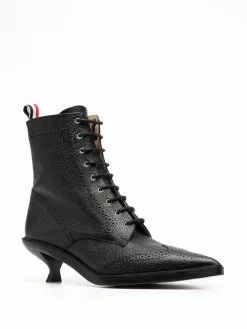 Thom Browne lace-up wingtip ankle 50mm booties