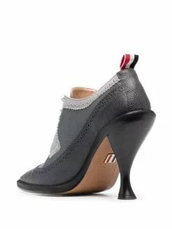 Thom Browne pointed brogue pumps