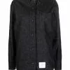 Thom Browne oversized wool shirt jacket