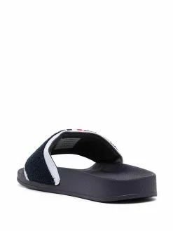 Thom Browne RWB stripe slides flip flops of men 6 Thom Browne RWB stripe slides