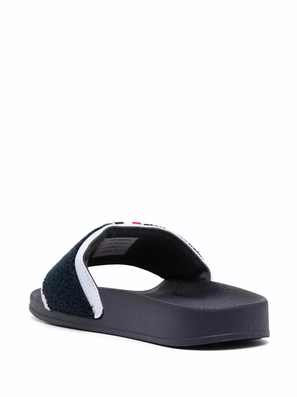 Thom Browne RWB stripe slides flip flops of men 3 Thom Browne RWB stripe slides