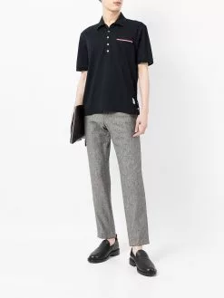 Thom Browne RWB stripe polo shirt