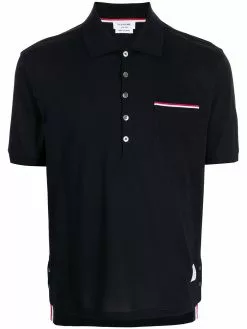 Thom Browne RWB stripe polo shirt