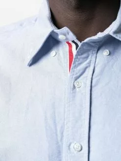 Thom Browne chest-pocket Oxford shirt