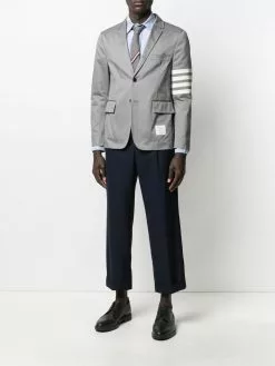 Thom Browne chest-pocket Oxford shirt