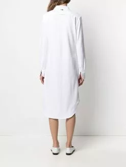 Thom Browne cotton-piqué shirt dress