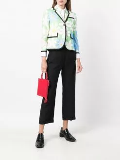 Thom Browne floral-print blazer