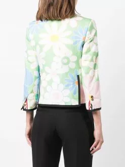 Thom Browne floral-print blazer