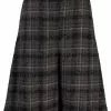 Thom Browne plaid-check knee-length shorts