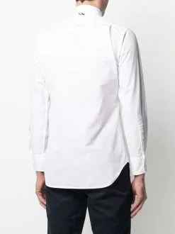 Thom Browne Button down RWB detail shirt shirts of men 8 Thom Browne button-down RWB detail shirt