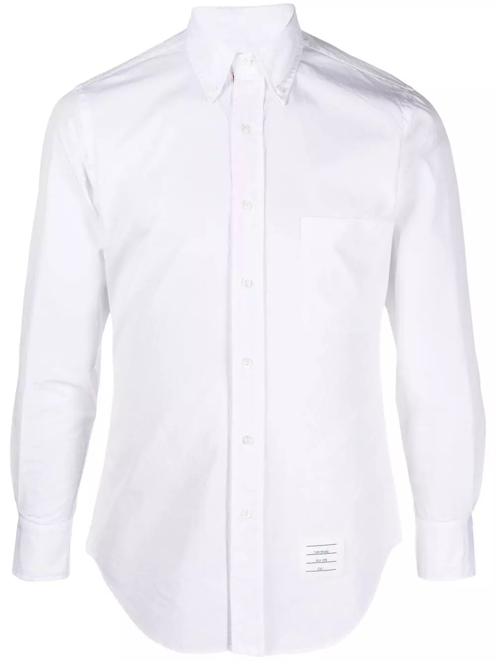 Thom Browne Button down RWB detail shirt shirts of men 1 Thom Browne button-down RWB detail shirt