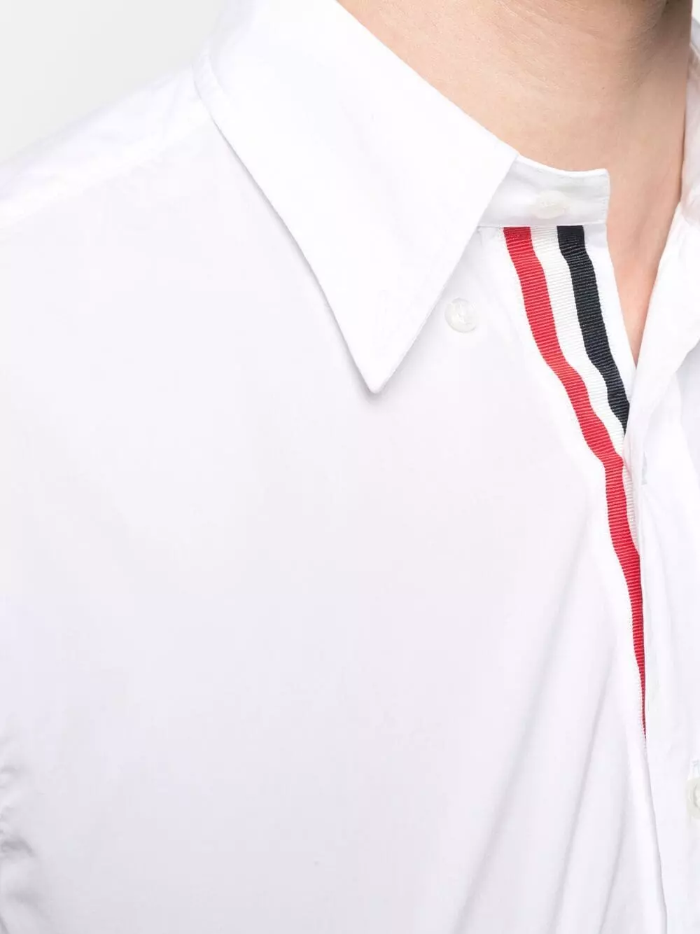 Thom Browne Button down RWB detail shirt shirts of men 5 Thom Browne button-down RWB detail shirt