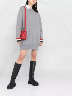 Thom Browne RWB stripe jumper dress
