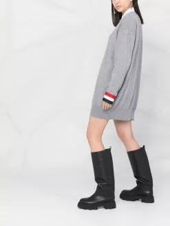 Thom Browne RWB stripe jumper dress