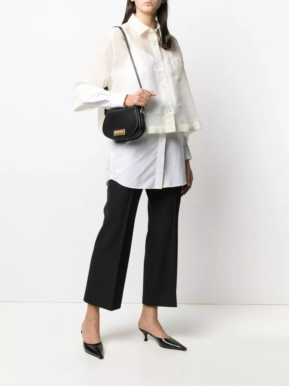 Thom Browne Small RWB lock shoulder bag shoulder bags of women 2 Thom Browne small RWB-lock shoulder bag