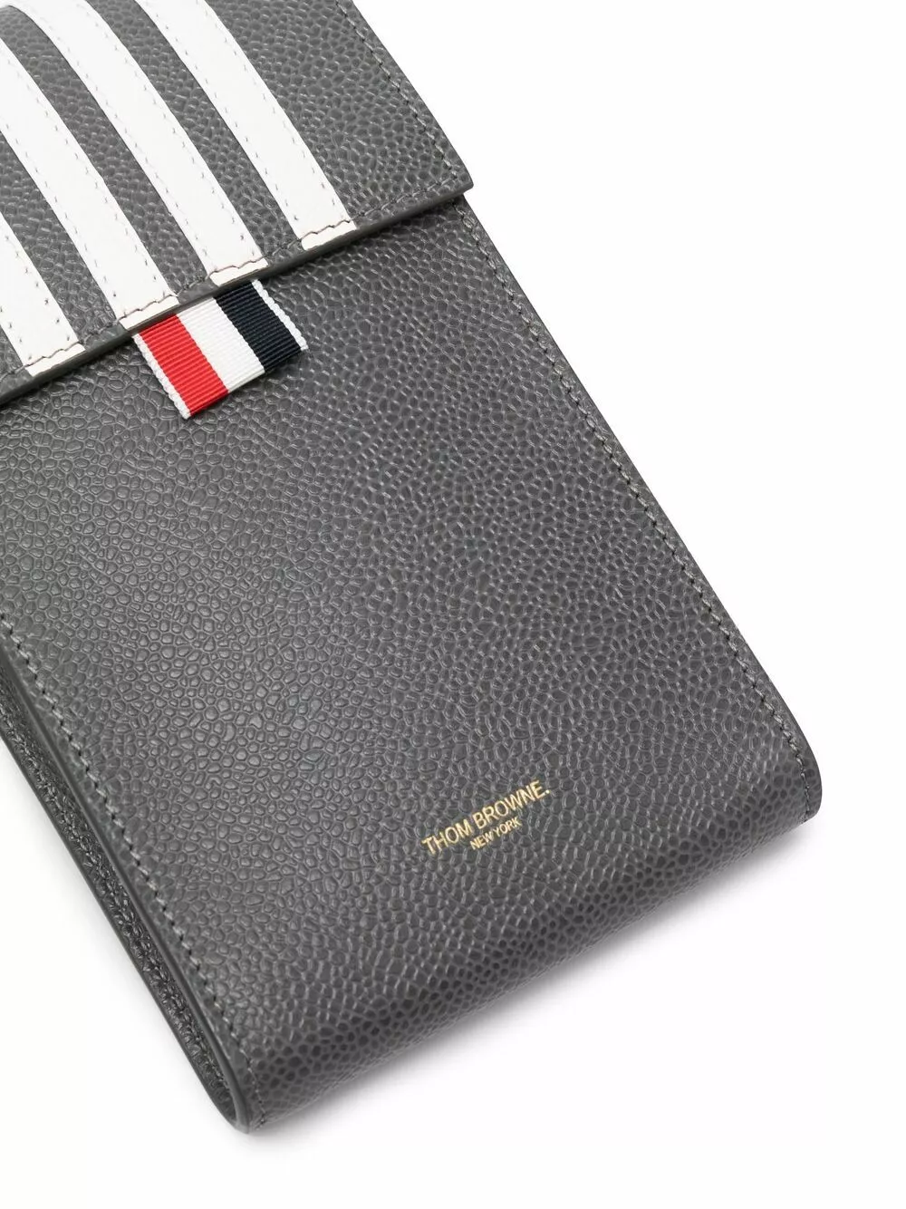 Thom Browne Four bar stripe phone bag shoulder bags of men 4 Thom Browne four-bar stripe phone bag