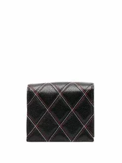 Thom Browne RWB-quilted cardholder