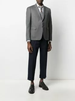 Thom Browne crop-sleeve blazer