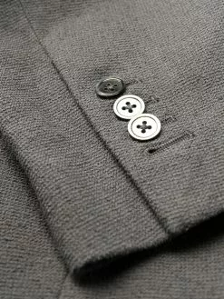 Thom Browne RWB stripe single-breasted coat