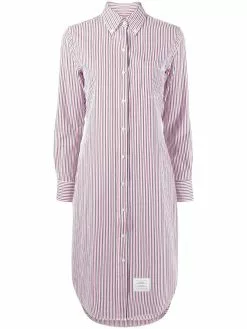 Thom Browne RWB-stripe shirtdress