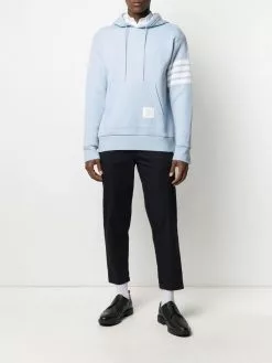 Thom Browne 4-Bar stripe hoodie