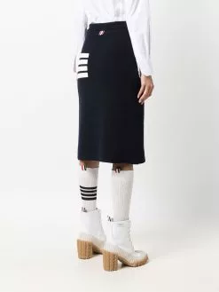 Thom Browne 4-Bar knee-length skirt