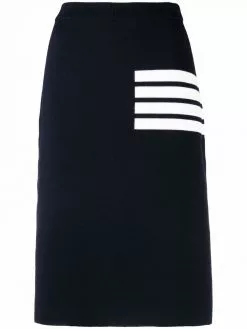 Thom Browne 4-Bar knee-length skirt