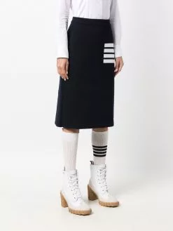 Thom Browne 4-Bar knee-length skirt