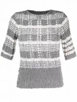 Thom Browne 4-Bar striped jumper