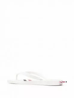 Thom Browne RWB-stripe flip flops