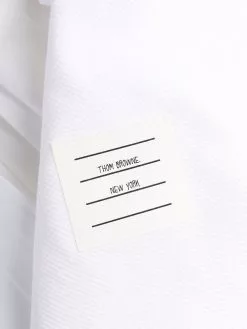 Thom Browne long-sleeve pleated shirtdress