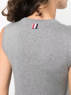 Thom Browne jersey sleeveless mini dress