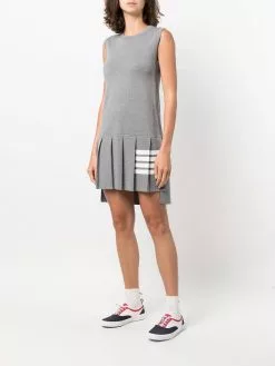 Thom Browne jersey sleeveless mini dress
