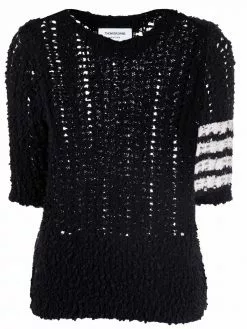 Thom Browne 4-bar knitted jumper