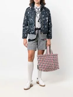 Thom Browne reversible illustration-print padded jacket