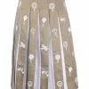Thom Browne Sky Icons-embroidered pleated skirt