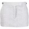 Thom Browne Sack check-print mini skirt