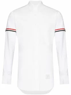 Thom Browne RWB long-sleeve shirt