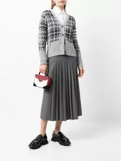 Thom Browne knitted cashmere cardigan