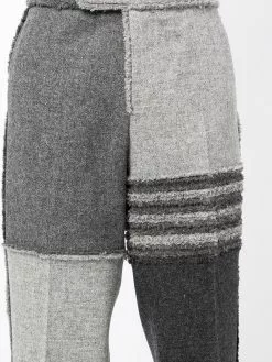 Thom Browne 4 Bar stripe cropped trousers cropped pants of men 11 Thom Browne 4-Bar stripe cropped trousers