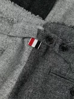 Thom Browne 4 Bar stripe cropped trousers cropped pants of men 12 Thom Browne 4-Bar stripe cropped trousers