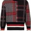 Thom Browne check-print merino jumper