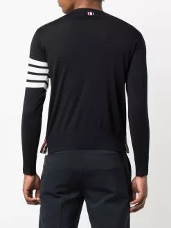 Thom Browne 4-Bar crew-neck jumper