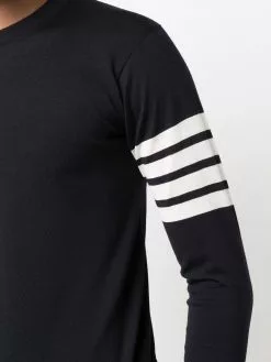 Thom Browne 4-Bar crew-neck jumper